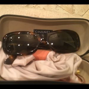 Chanel sunglasses  never worn tortoise